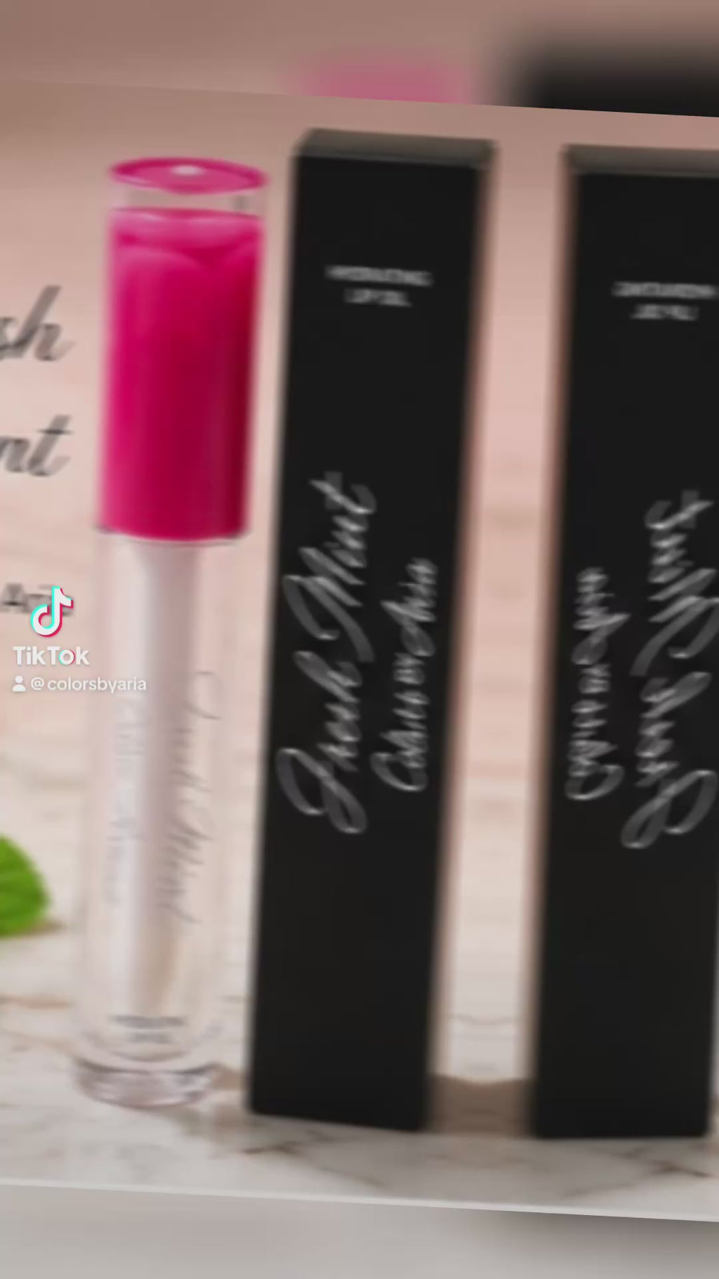 Fresh Mint Flavored Lipgloss